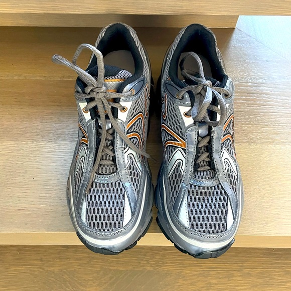 Aetrex Mens RX Runner Wide Width Grey/Copper - Picture 3 of 7